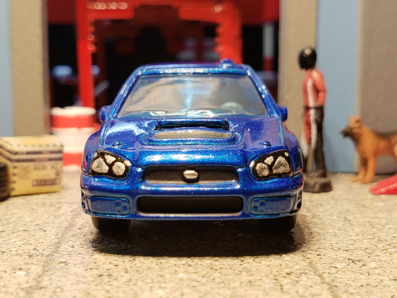 Illustration for article titled Hot Wheels Subaru WRX STi - detailed and swapped